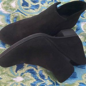Time and Tru Black Booties, Size 9 Worn twice